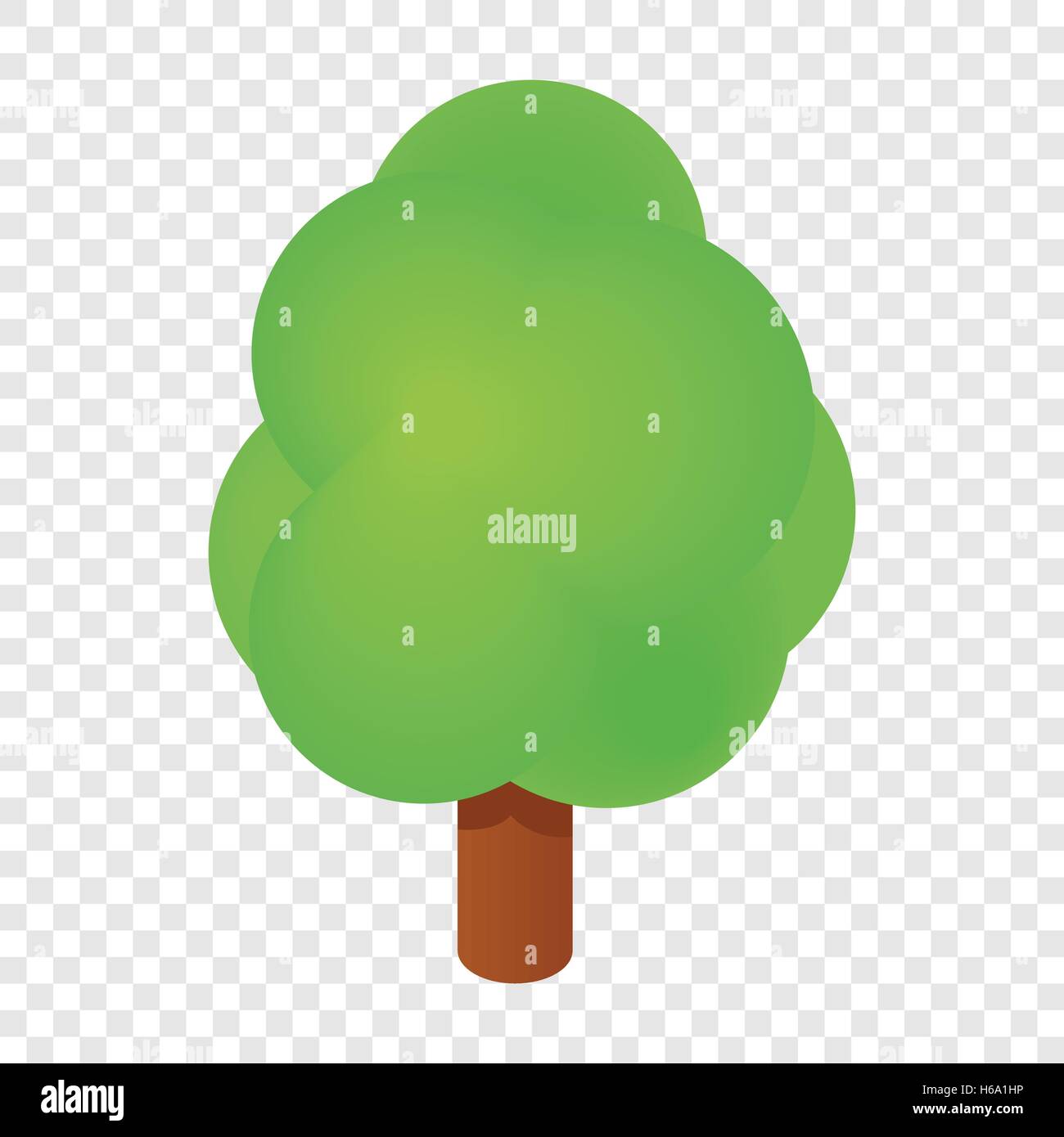 Isometric tree icon Stock Vector Image & Art - Alamy