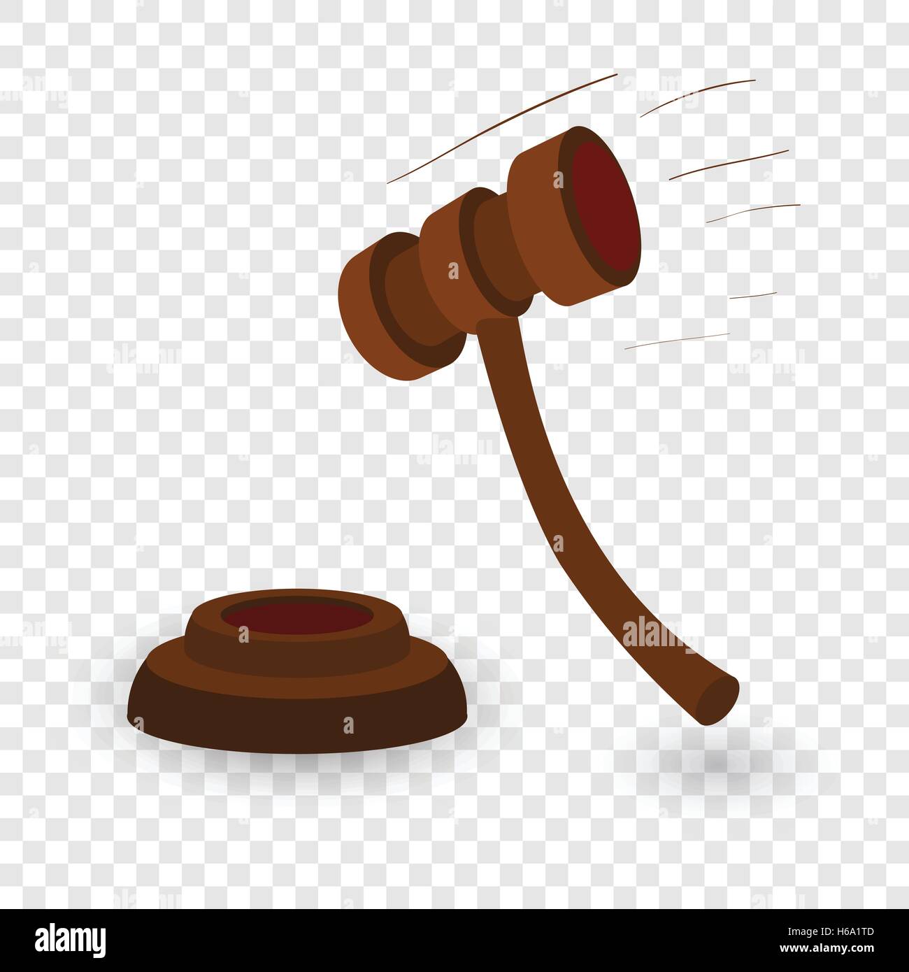 Gavel cartoon illustration Stock Vector Image & Art Alamy
