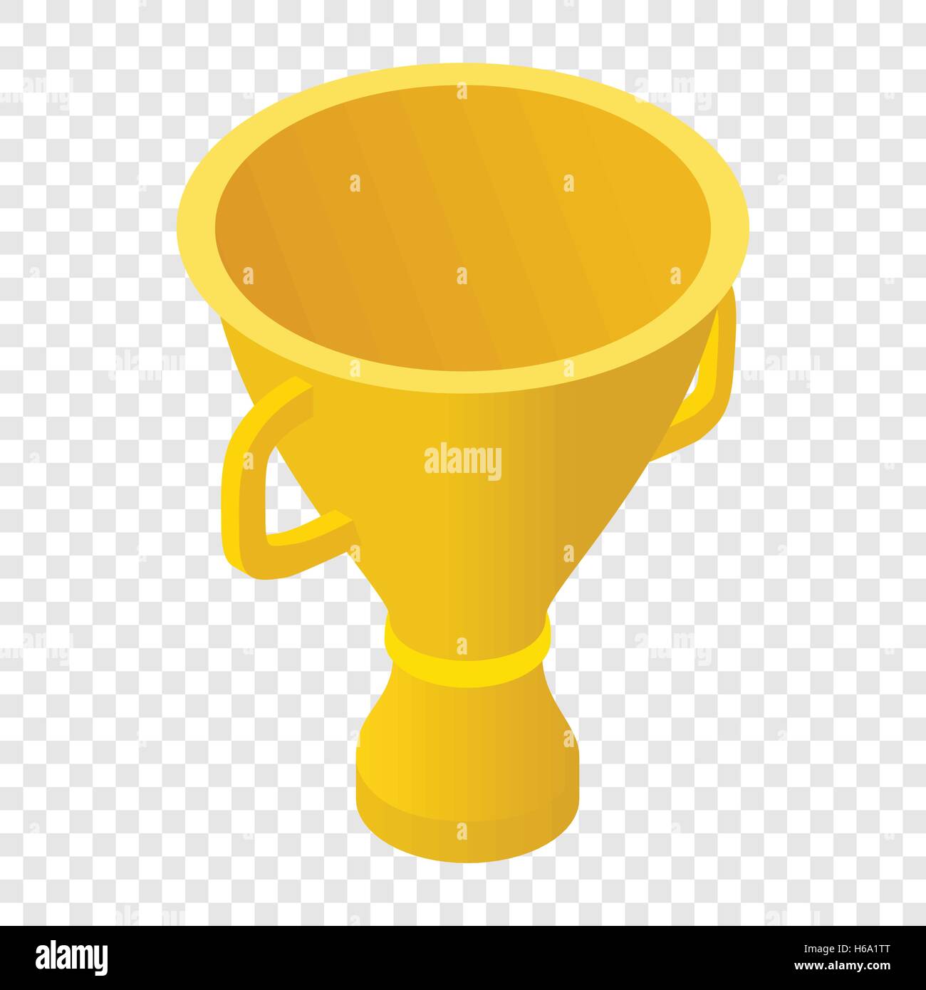 Trophy cup isometric 3d icon Stock Vector Image & Art - Alamy