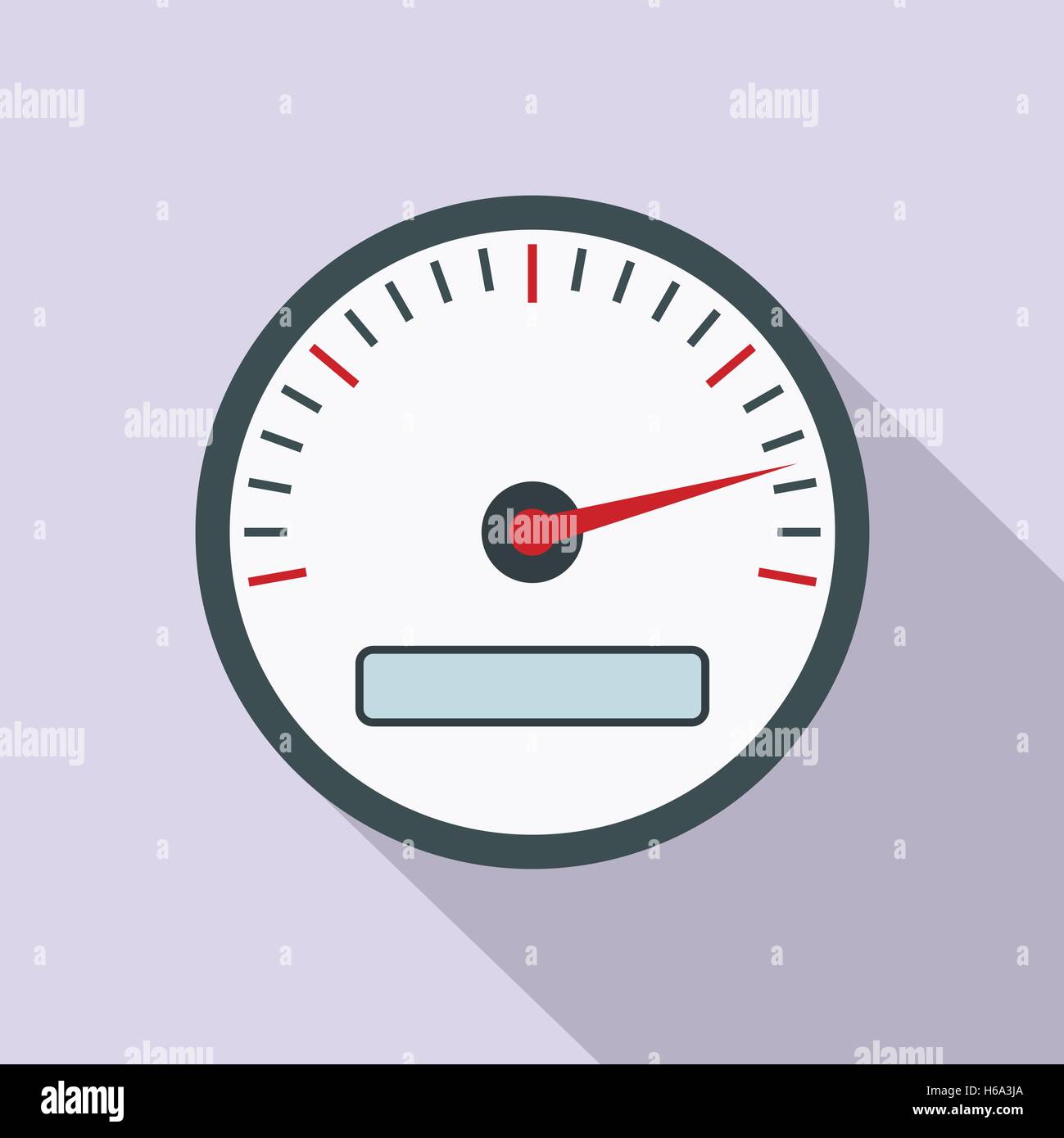 Speedometer flat icon Stock Vector Image & Art - Alamy