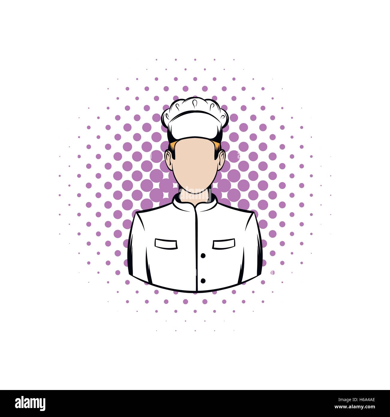Cook comics icon Stock Vector Image & Art - Alamy