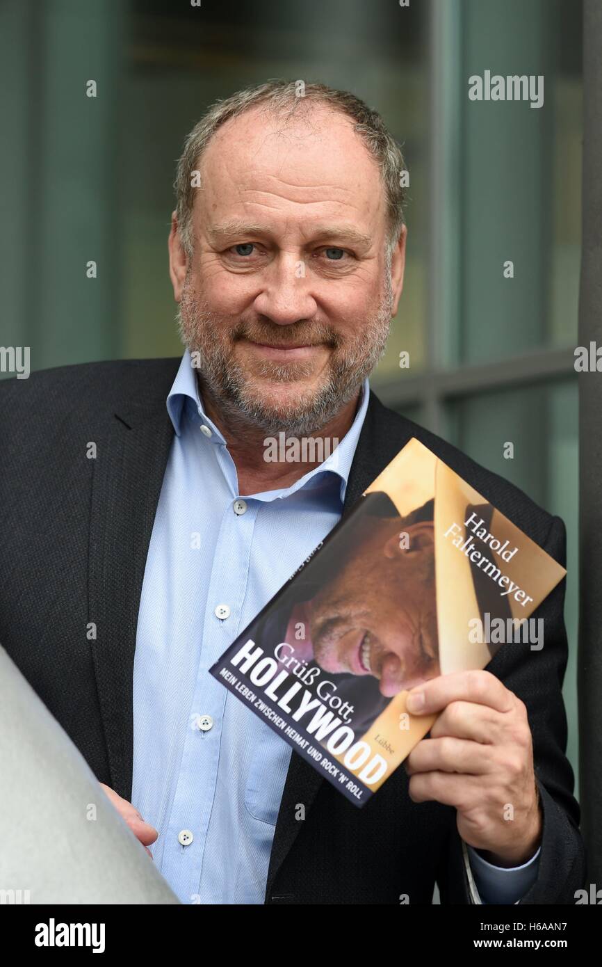 Frankfurt Am Main, Germany. 20th Oct, 2016. Harold Faltermeyer at the ...