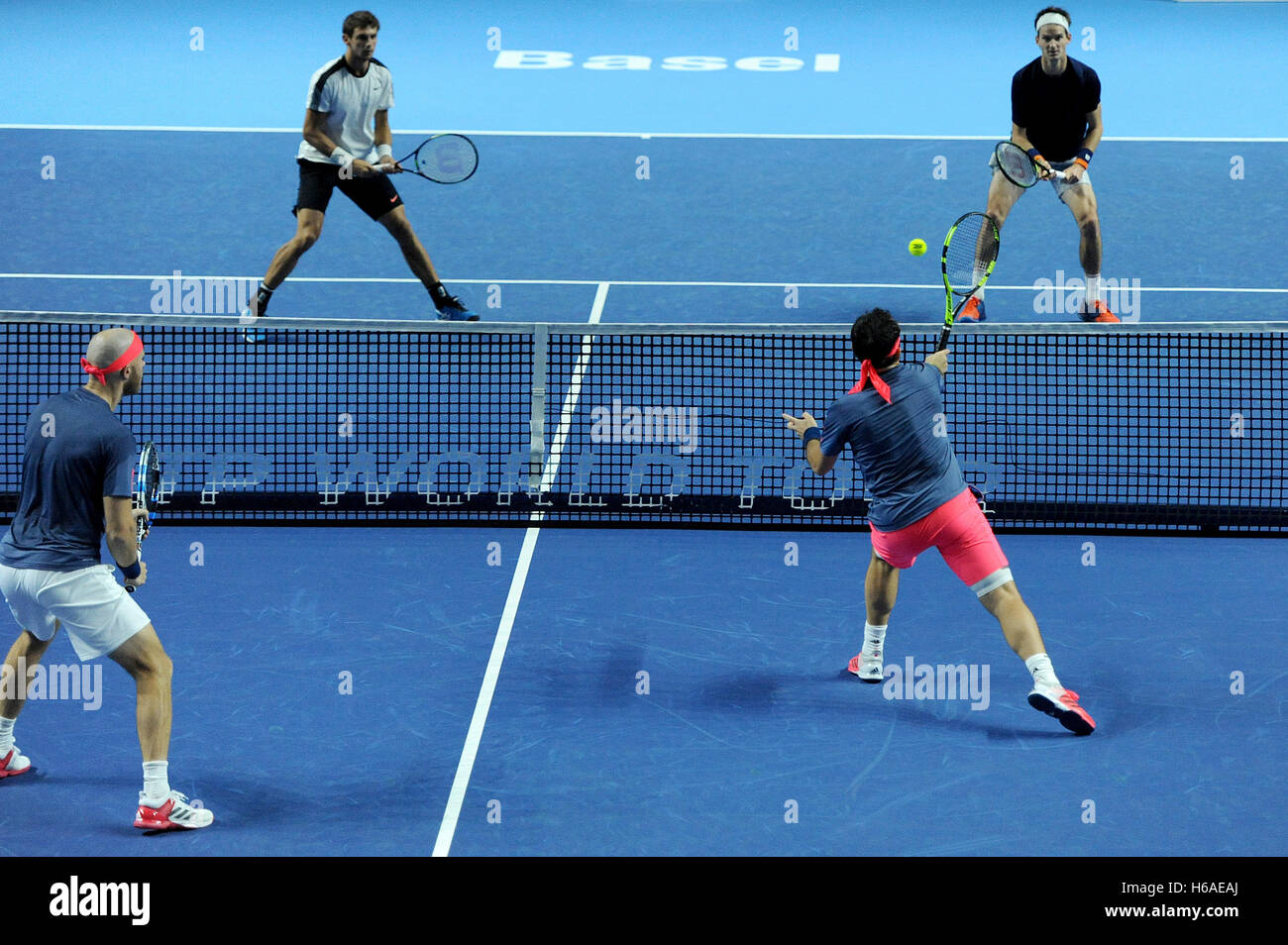 Jakobshalle, Basel, Switzerland. 26th October, 2016. Basel Swiss