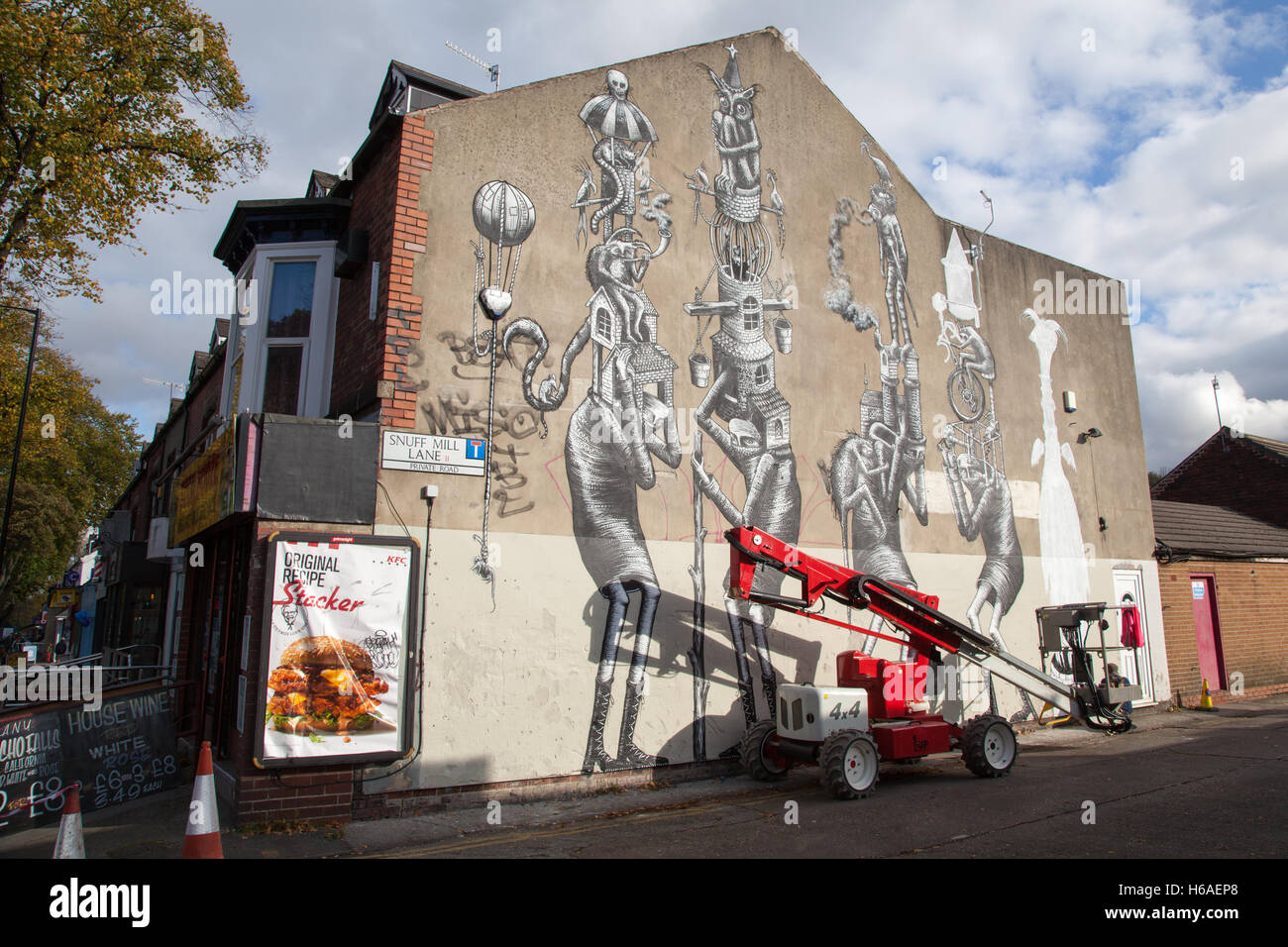 Sheffield Ecclesall Road High Resolution Stock Photography and Images