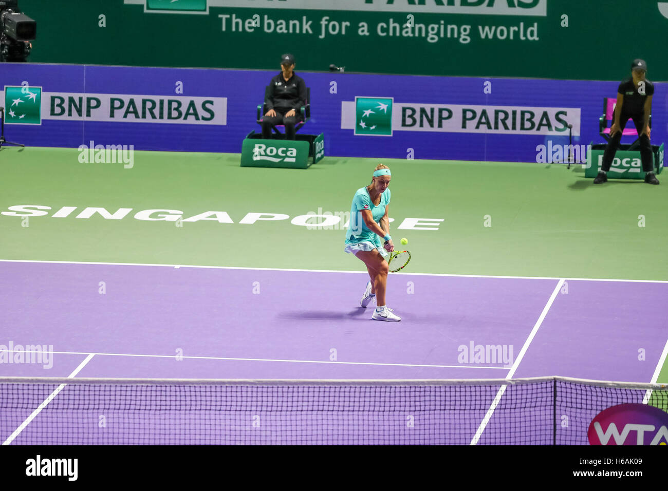Singapore indoor stadium, Singapore. 26th October, 2016. BNP Paribas
