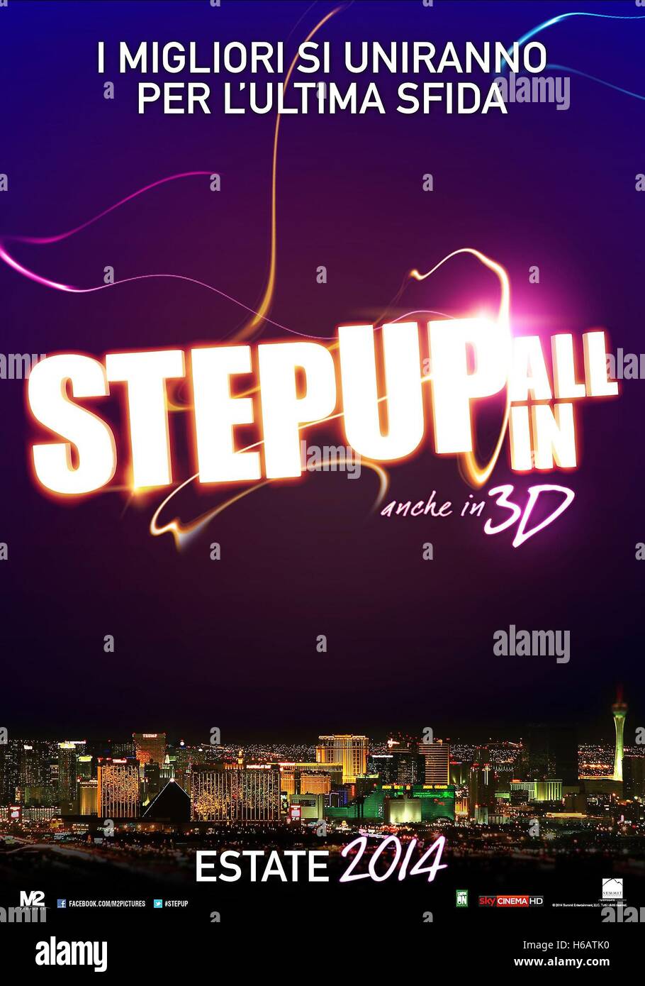 MOVIE POSTER STEP UP ALL IN (2014 Stock Photo - Alamy