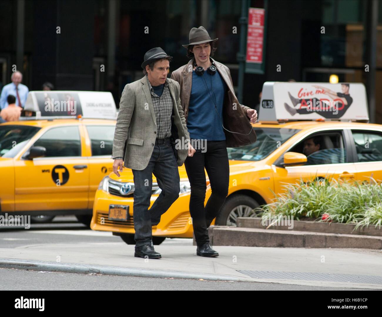 Ben Stiller Adam Driver While We Re Young 14 Stock Photo Alamy