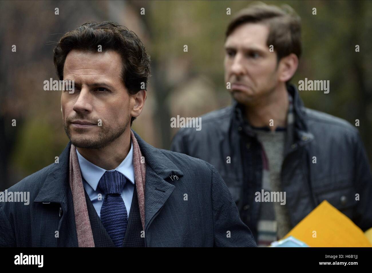 Ioan Gruffudd Joel David Moore Forever 2014 Stock Photo Alamy