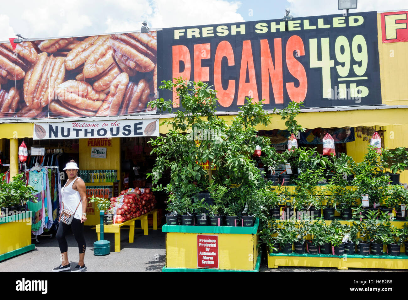 Fruit seller on the roadside hires stock photography and images Alamy