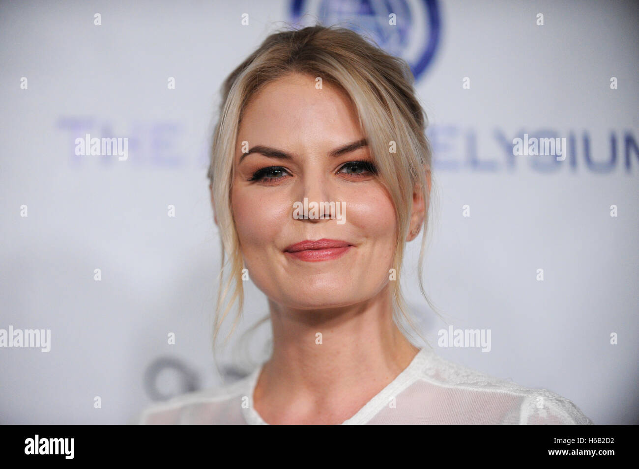 Jennifer Morrison attends The Art of Elysium 2016 HEAVEN Gala at 3LABS on January 9th, 2016 in Culver City, California. Stock Photo