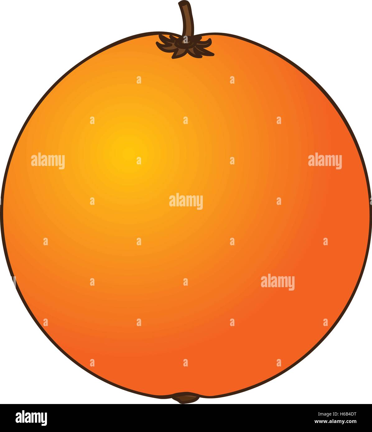 orange fruit icon image Stock Vector Image & Art - Alamy