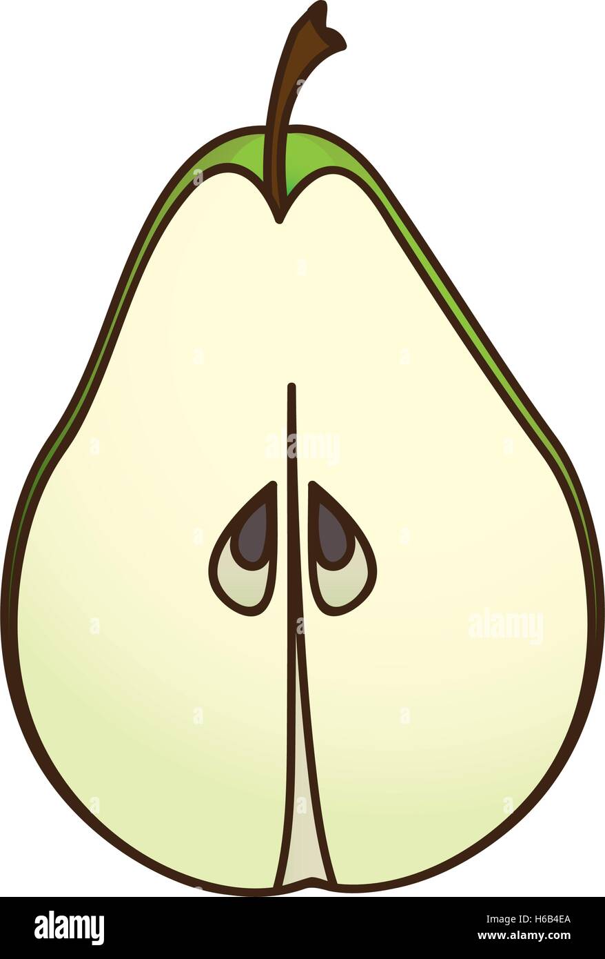 pear fruit icon image Stock Vector Image & Art - Alamy