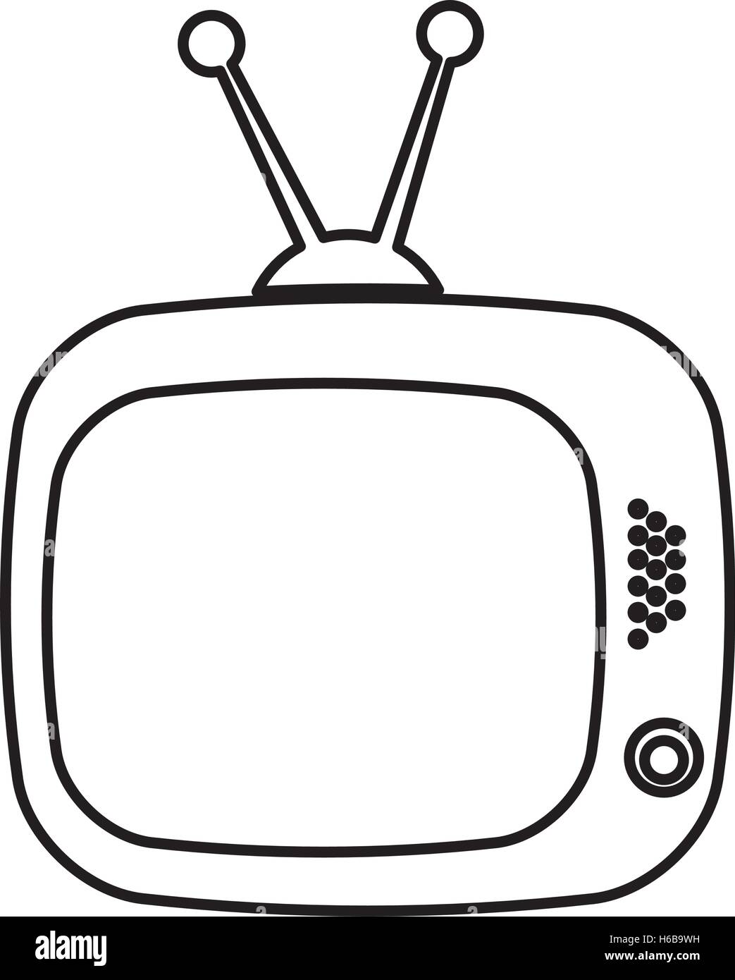 tv pictogram icon image Stock Vector Image & Art - Alamy