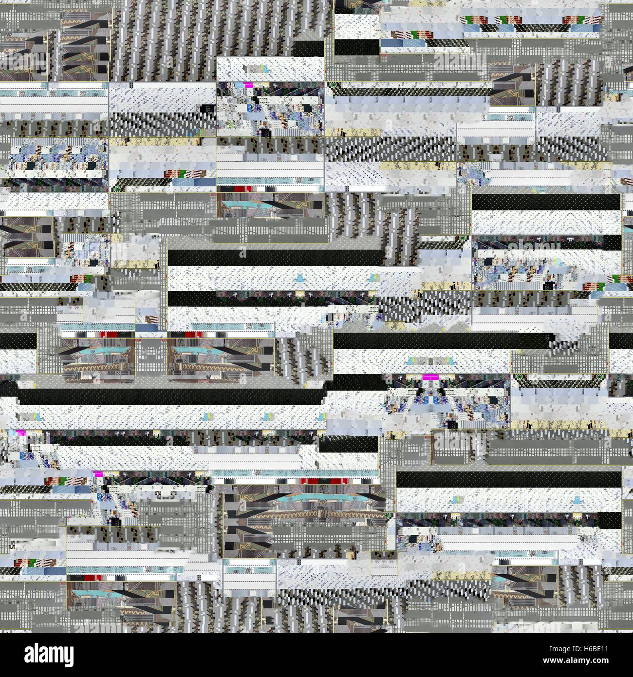Seamless glitch background for 3D objects Stock Photo - Alamy
