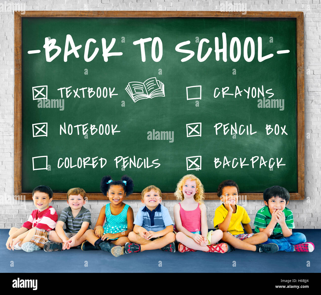 Back to School Education Knowledge Insight Wisdom Concept Stock Photo ...