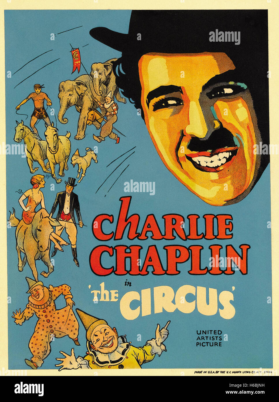 The Circus Movie Poster Stock Photo Alamy