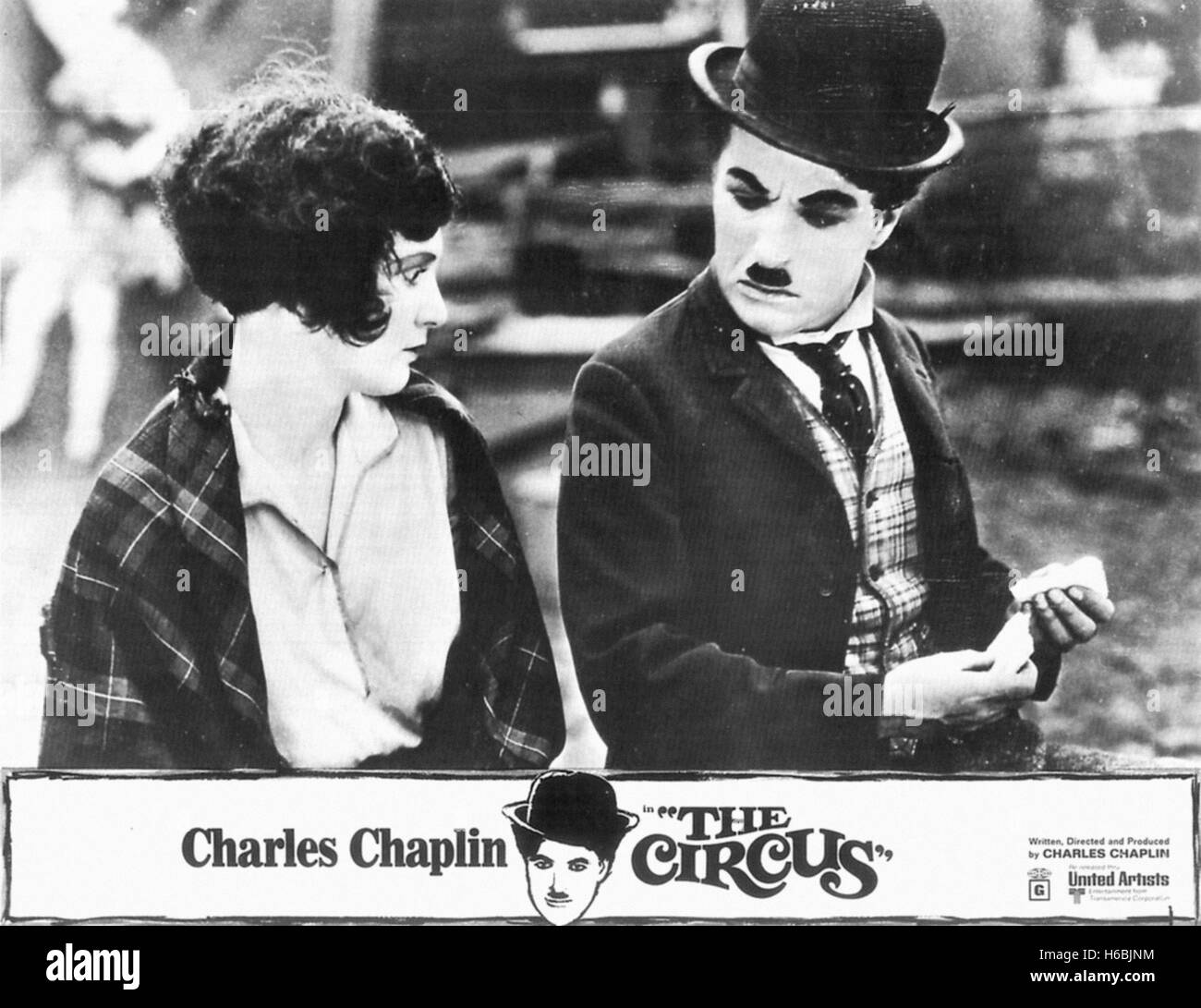 The Circus Movie Poster Stock Photo Alamy