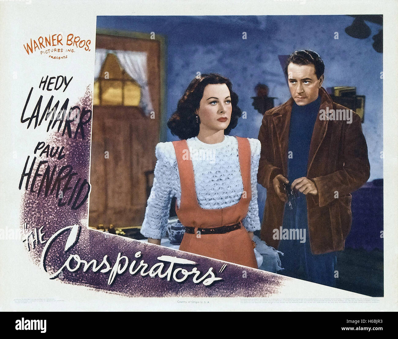 The Conspirators - Movie Poster Stock Photo - Alamy
