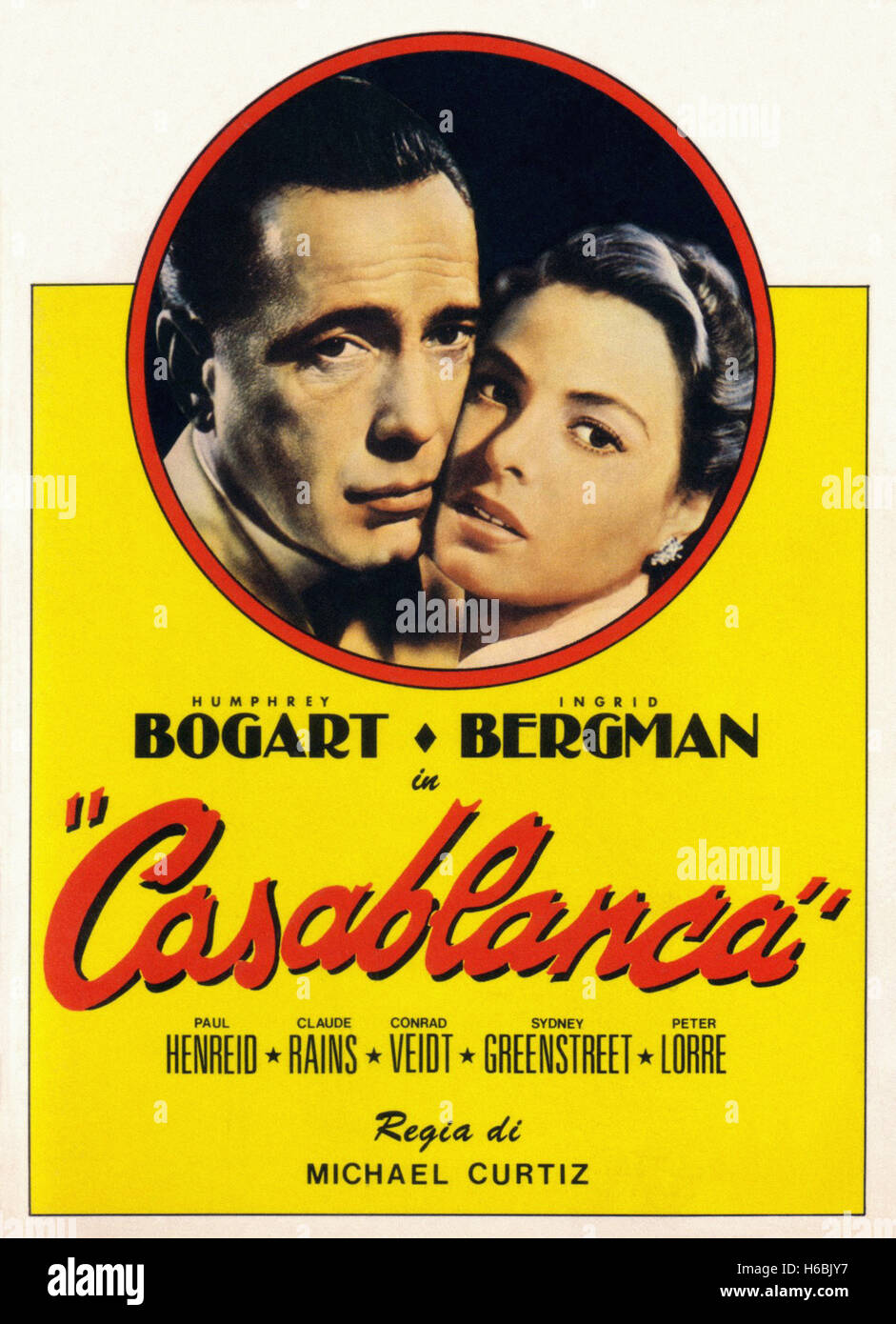 Casablanca movie poster hires stock photography and images Alamy
