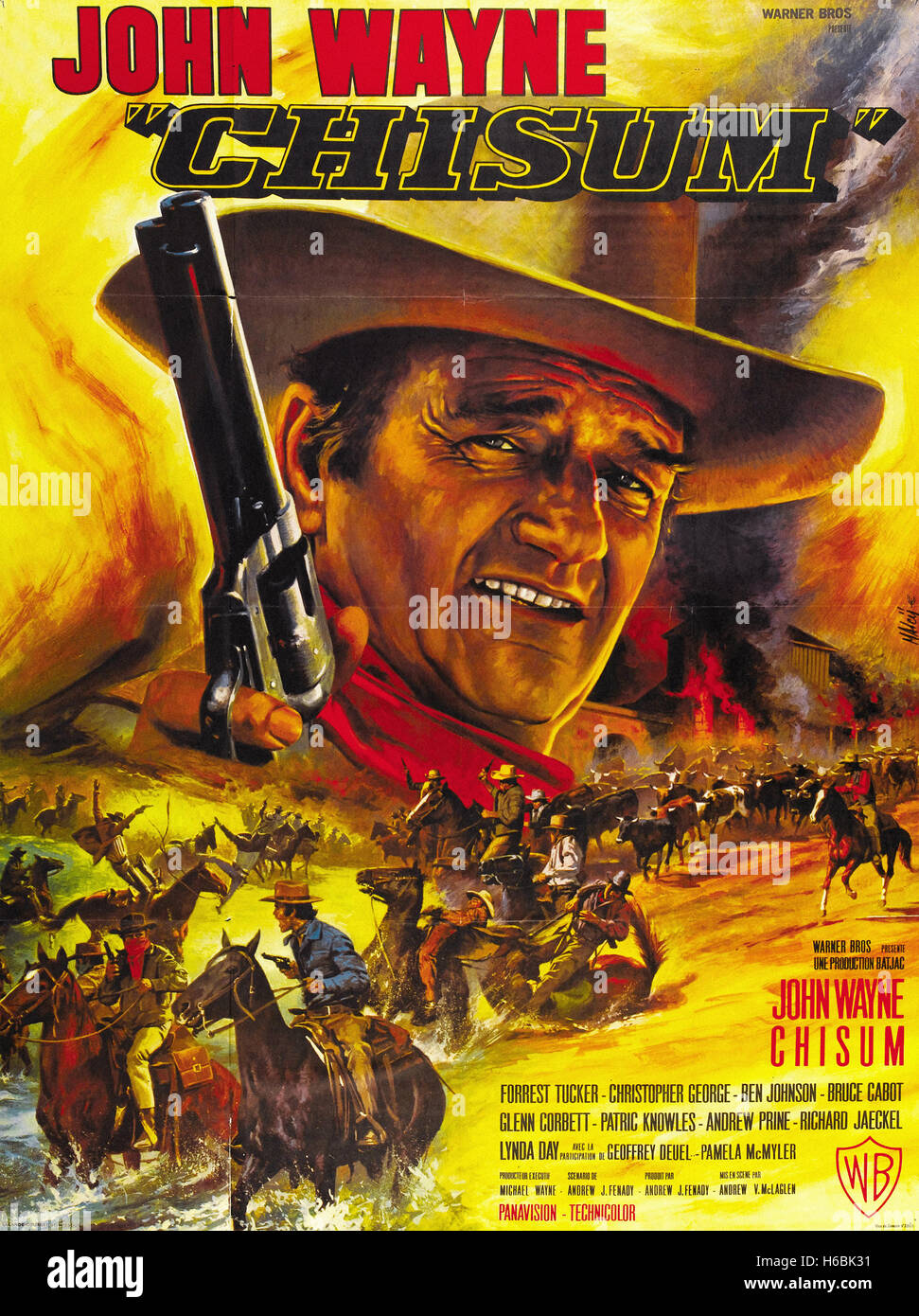 The Alamo John Wayne cult western movie poster print 