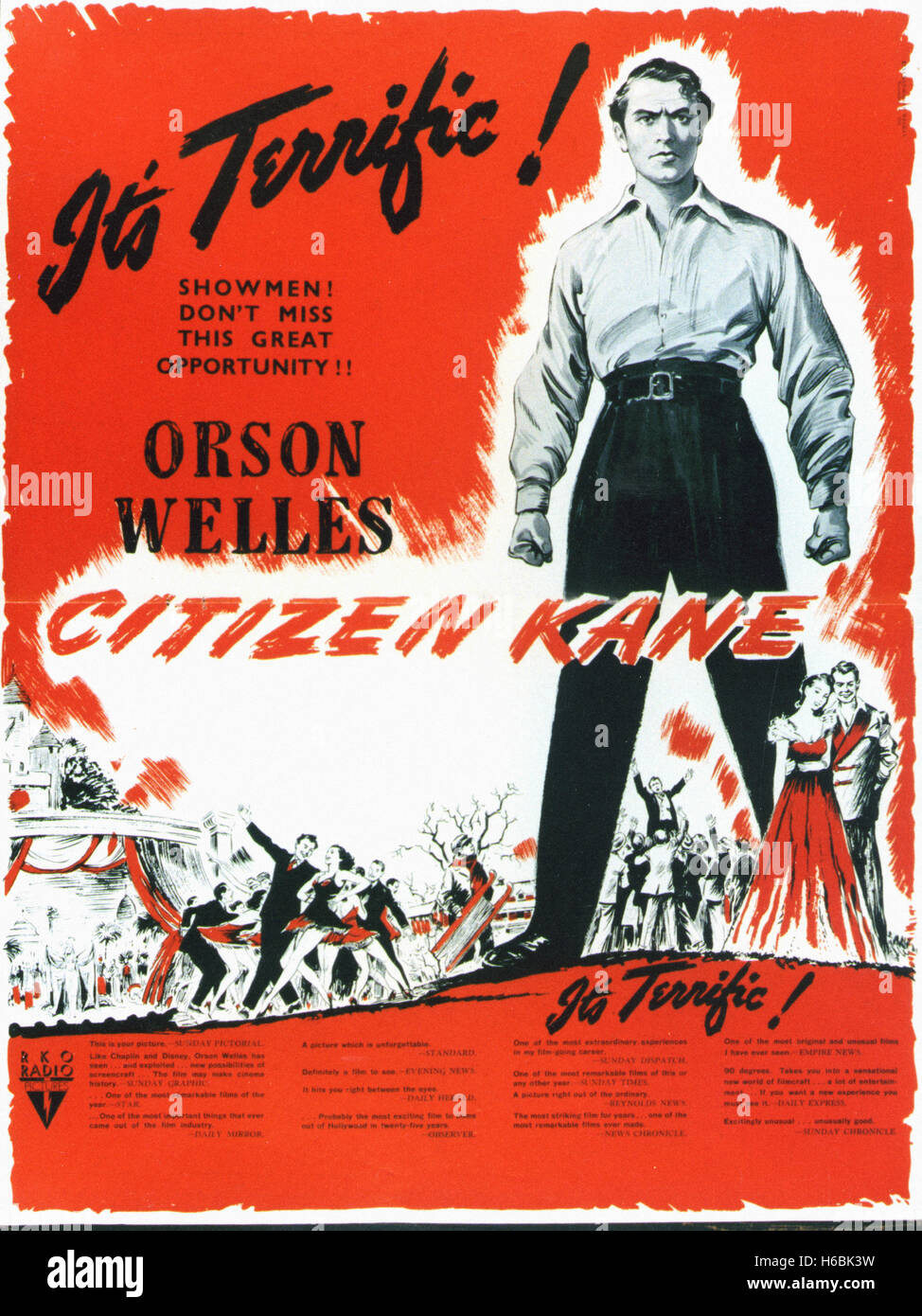 Citizen Kane - Movie Poster Stock Photo - Alamy