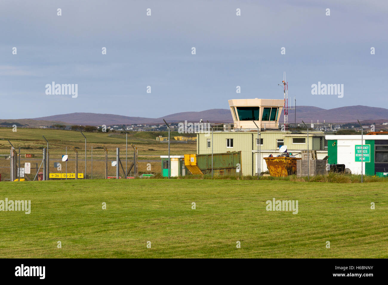 The Control Tower At Stornoway Airport Isle Of Lewis Western Isles the-control-tower-at-stornoway-airport-isle-of-lewis-western-isles
