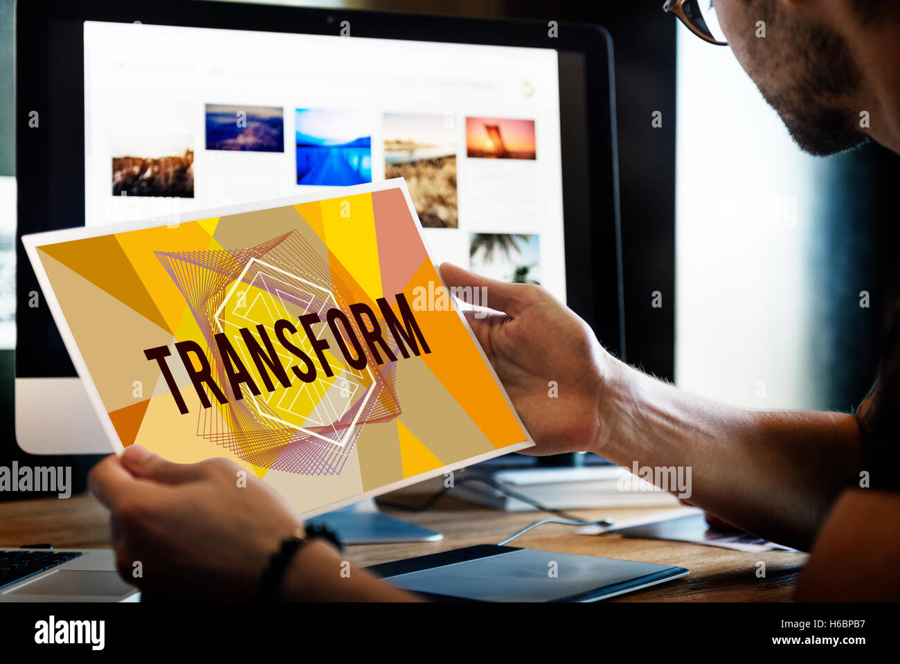 Transform Create Design Style Word Concept Stock Photo