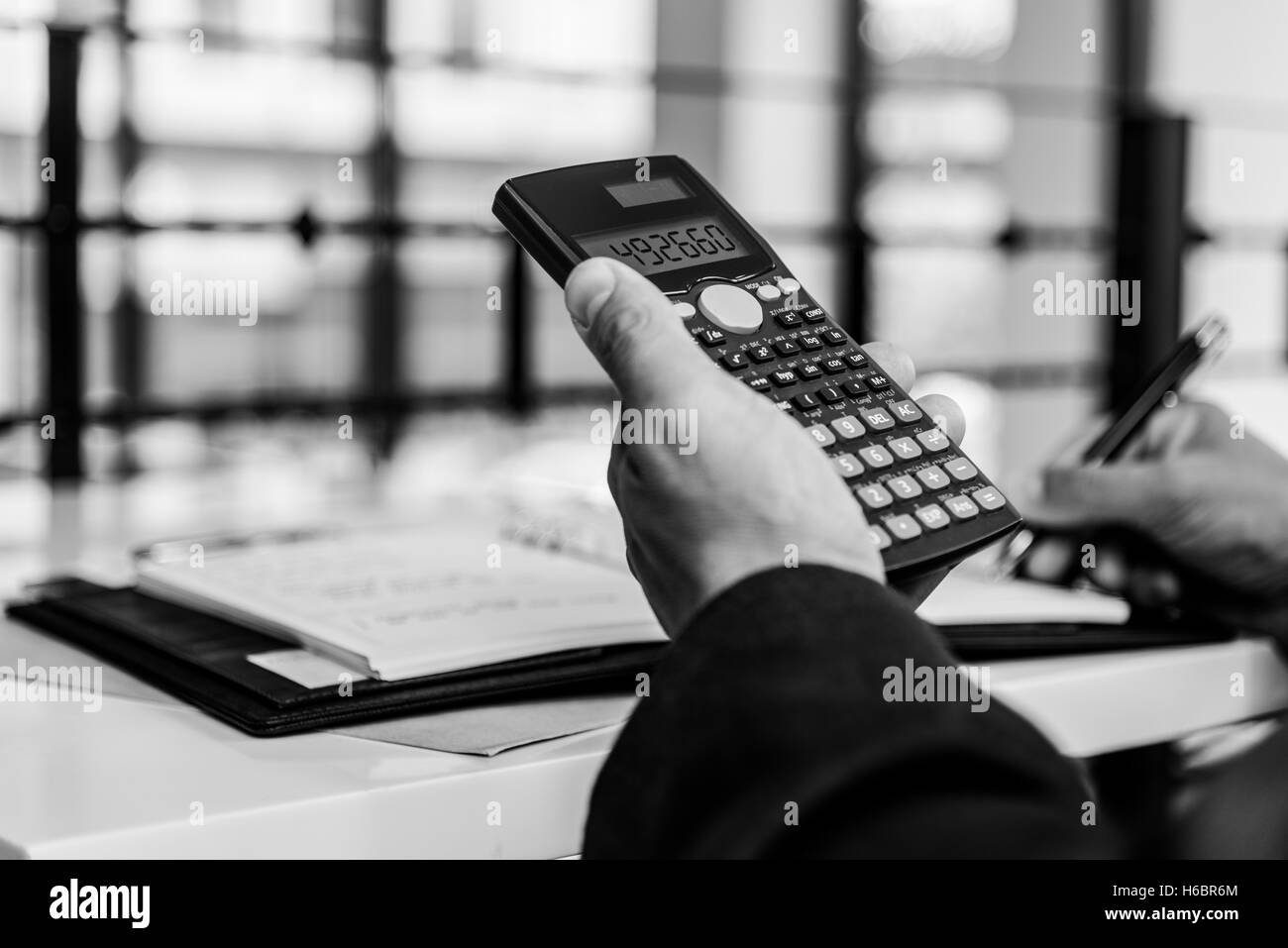 Marketing Financial Business Calculator Analysis Concept Stock Photo