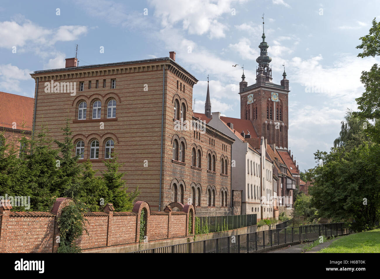 St Catherine's Church, Gdansk, Poland Stock Photo Alamy