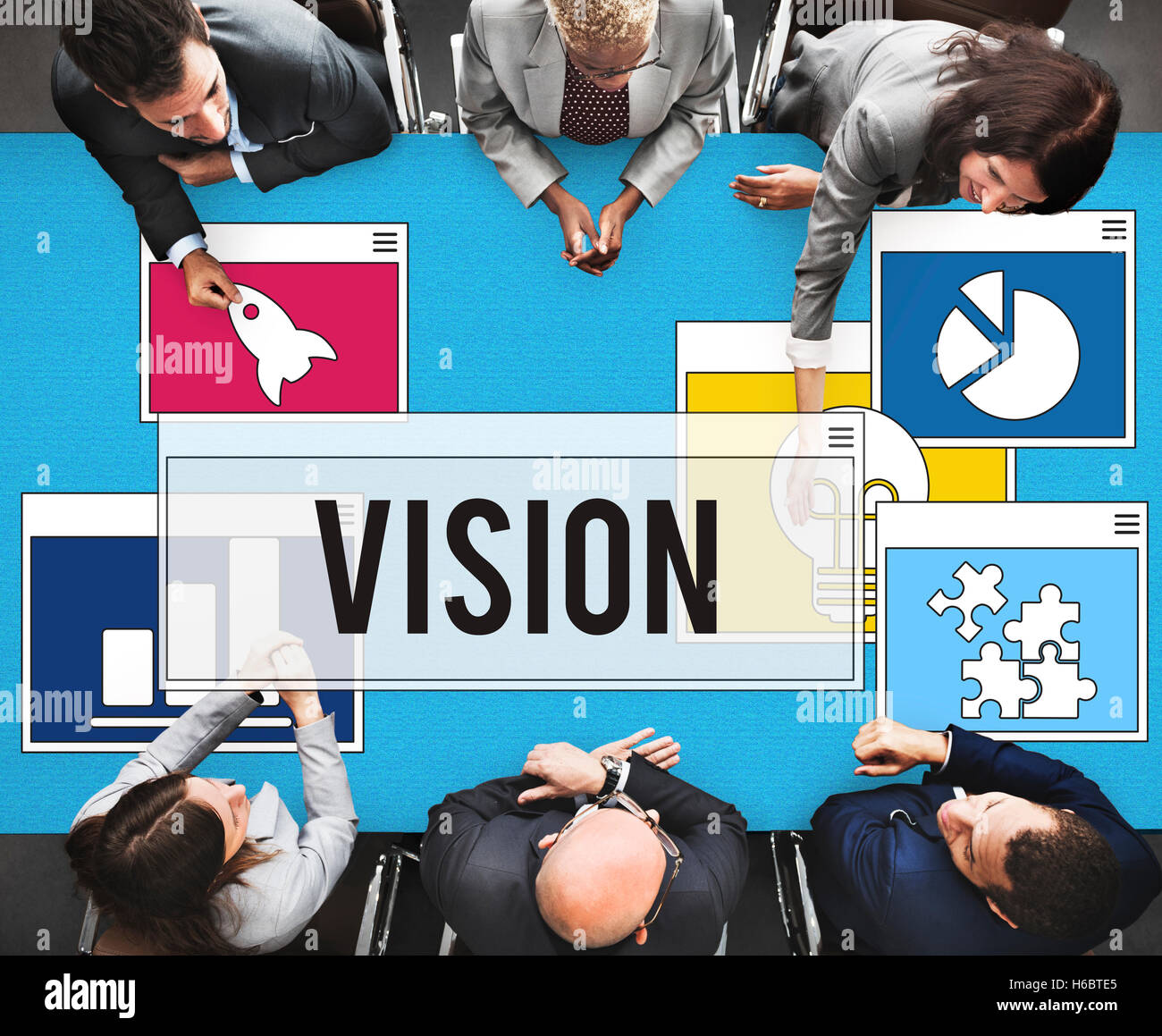Business Working Analysis Planning Concept Stock Photo - Alamy