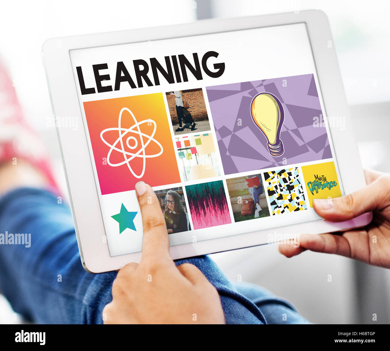 Acedemic Knowledge Learning Literacy Graphic Concept Stock Photo - Alamy