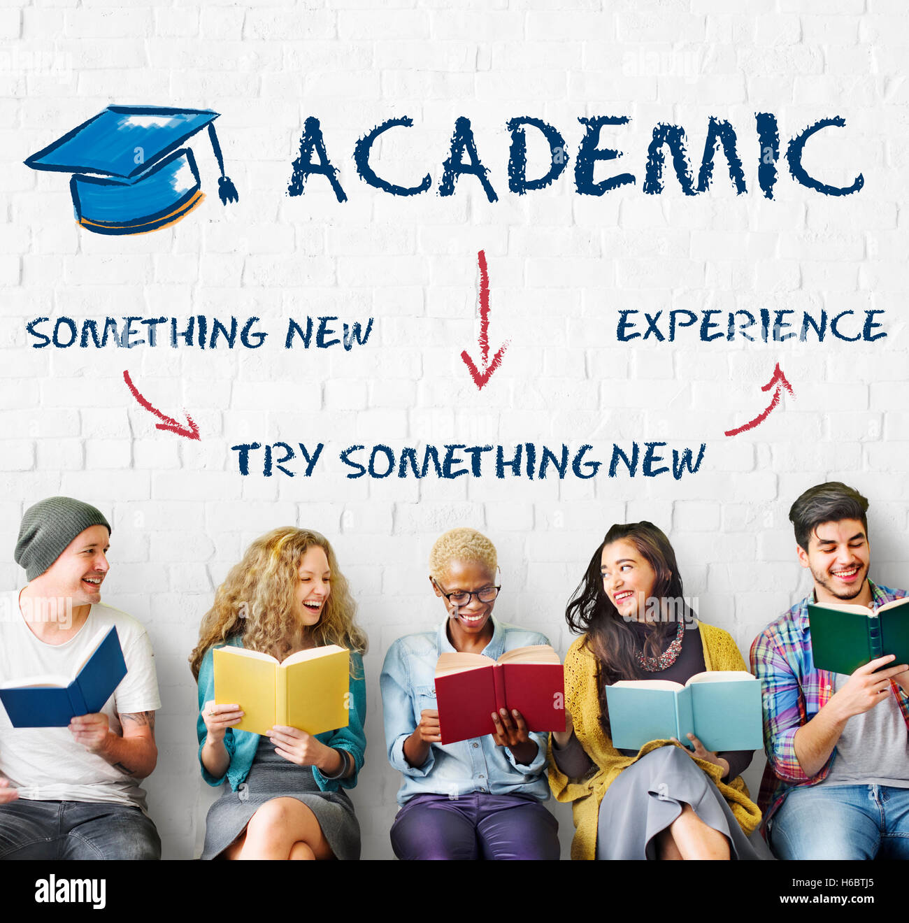 Academic Education Explore Knowledge Graphic Concept Stock Photo - Alamy