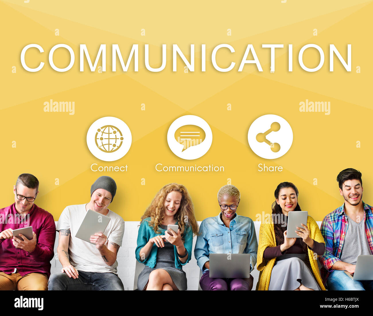 Global Networking Share Social Media Graphic Concept Stock Photo Alamy