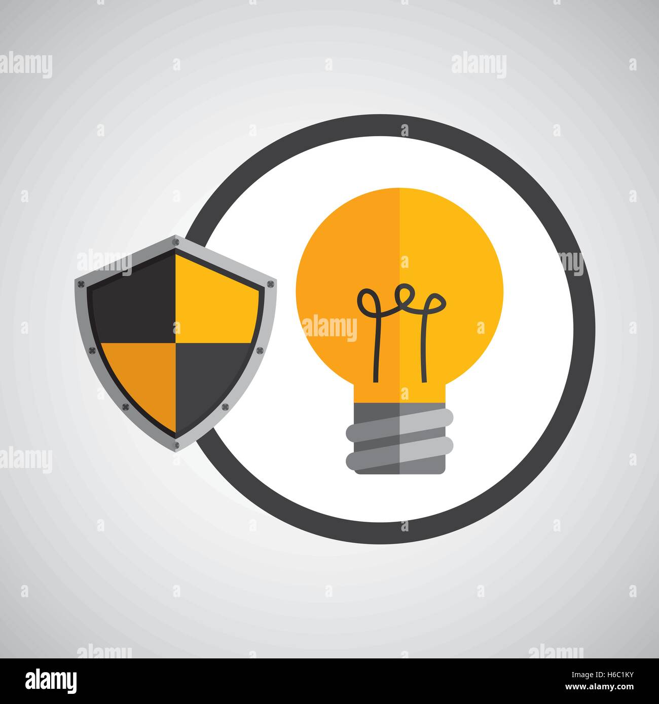 security shield icon Stock Vector Image & Art - Alamy
