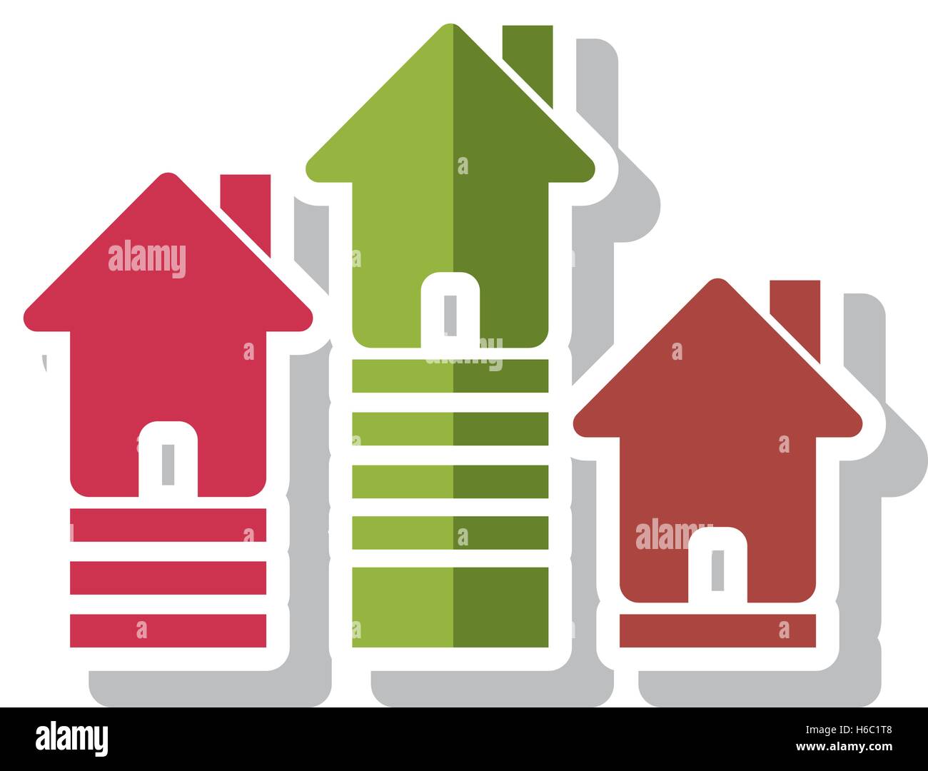 Isolated house and home design Stock Vector Image & Art - Alamy