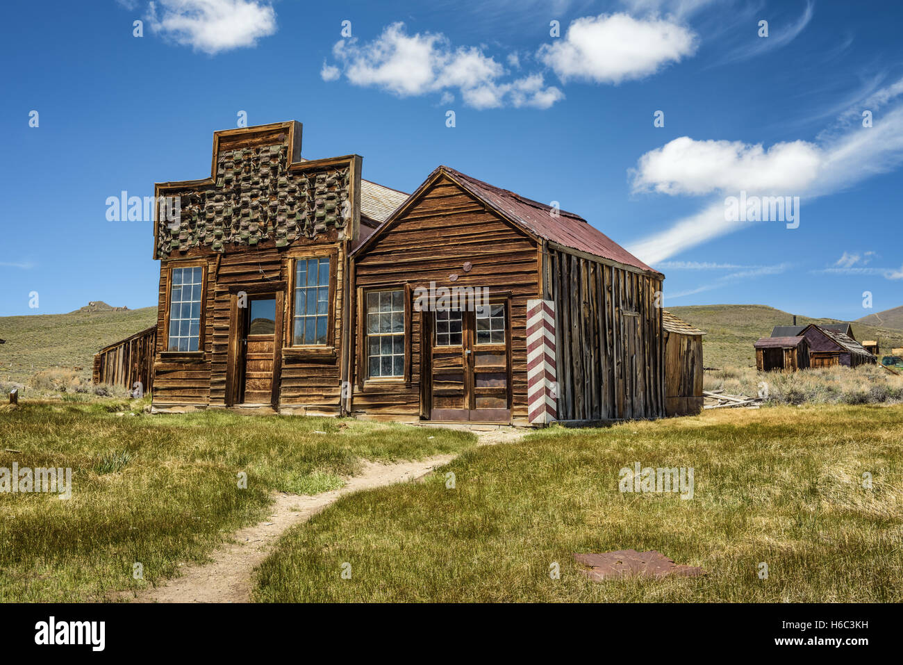 Bodie ghost town in California Stock Photo