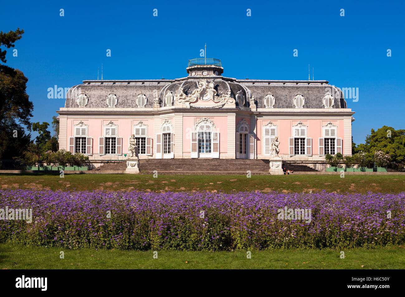 Europe, Germany, Duesseldorf, castle Benrath, south side. Stock Photo