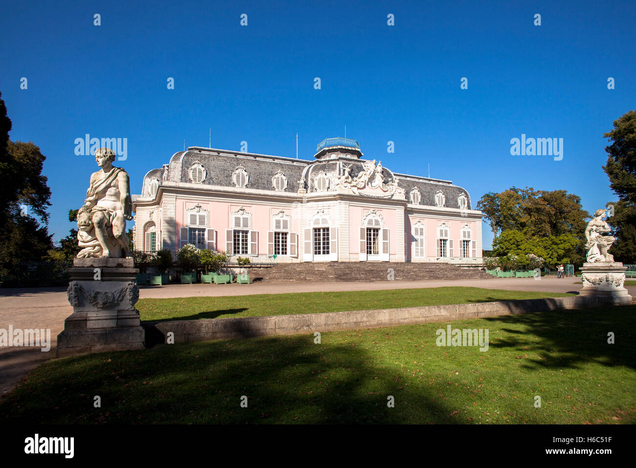 Europe, Germany, Duesseldorf, castle Benrath, south side. Stock Photo
