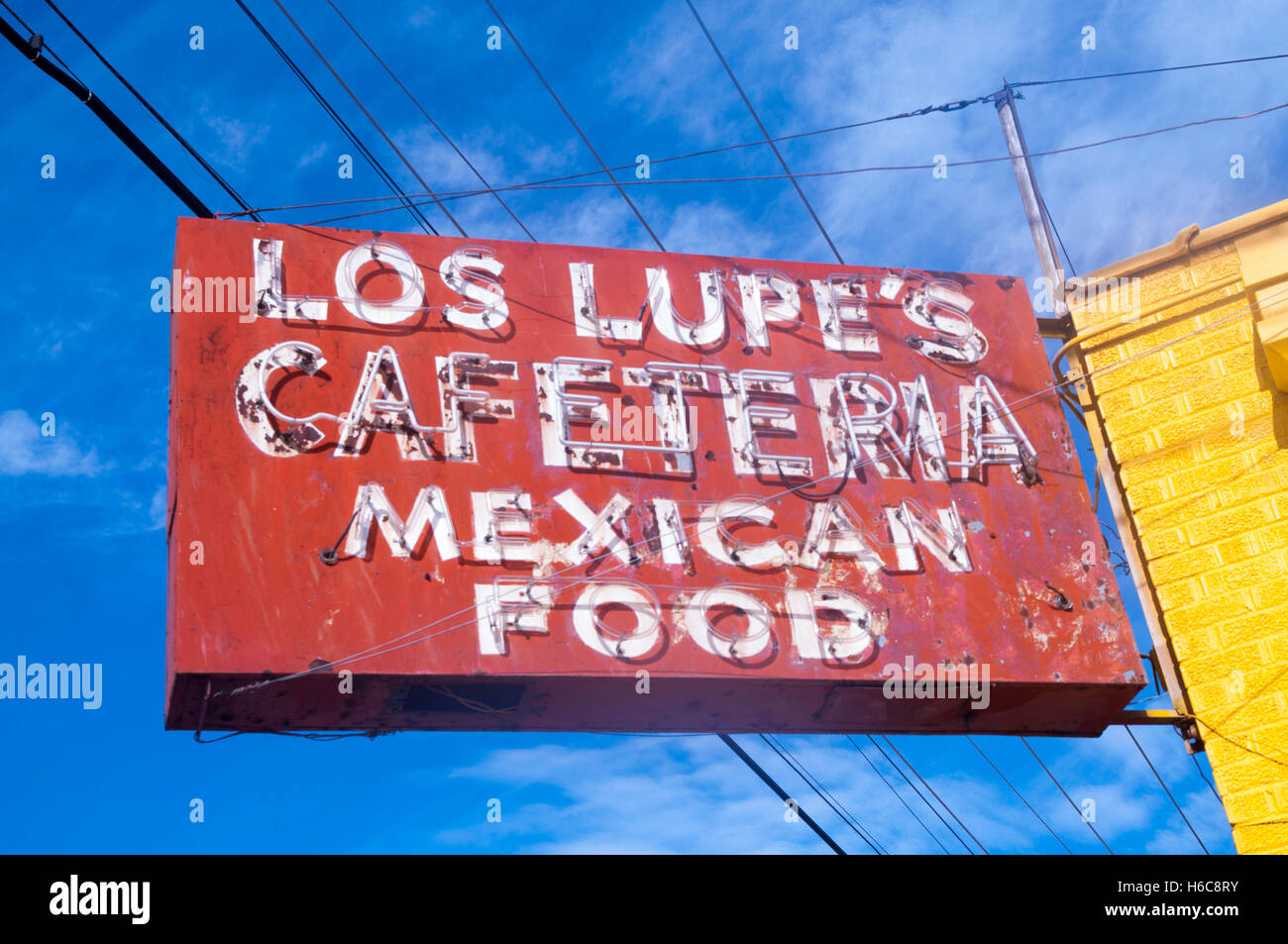 Los Lupe's Cafeteria in Dallas, Texas Stock Photo Alamy