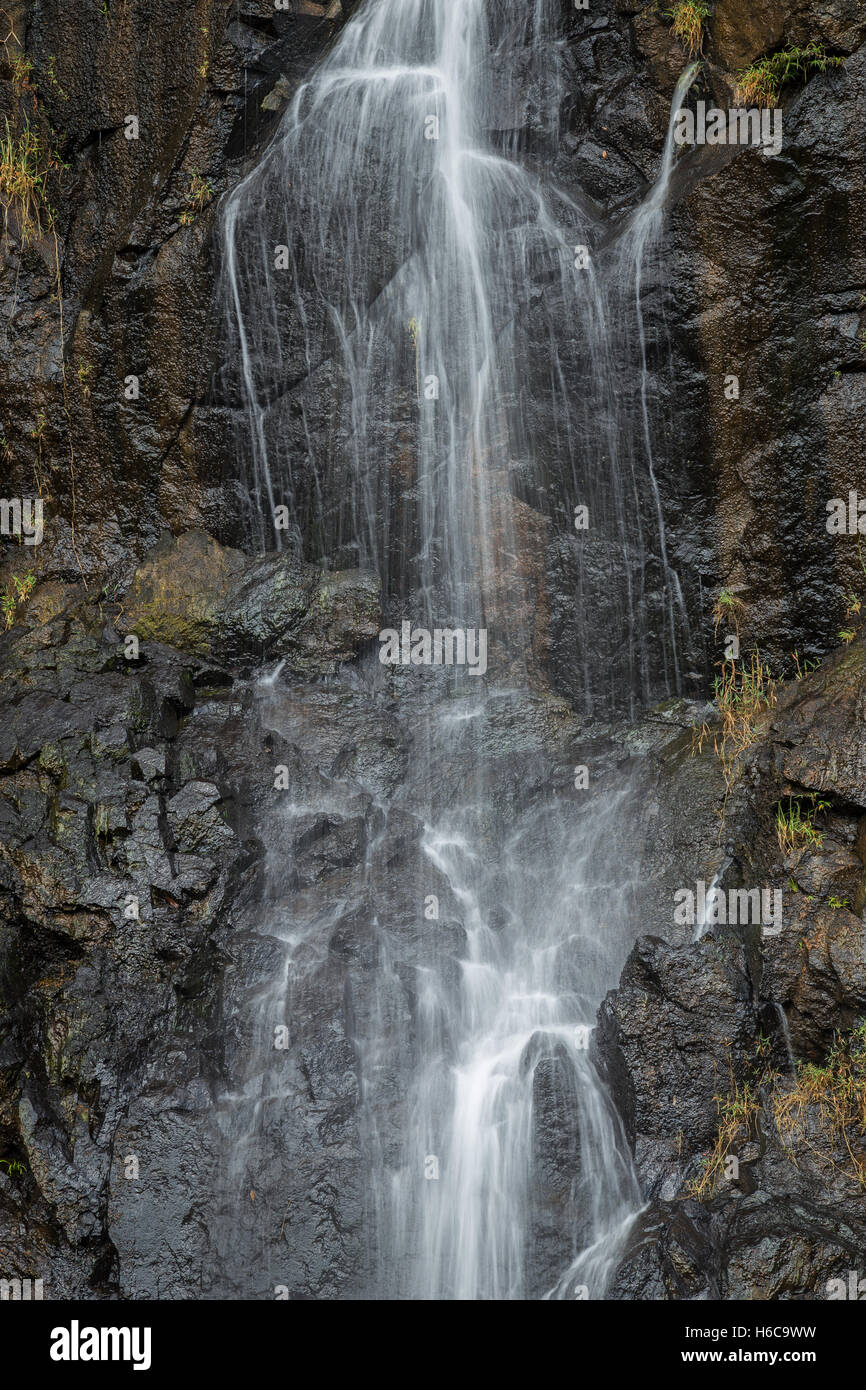 Vertical closeup waterfall flowing hi-res stock photography and images ...