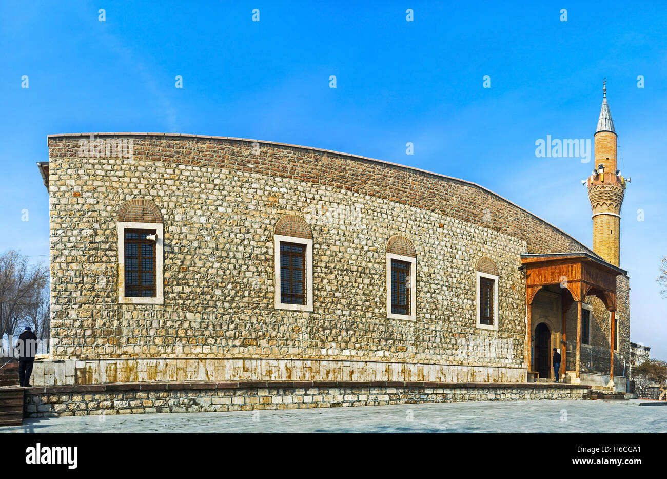 The facade of Alaeddin Mosque, that was converted from christian
