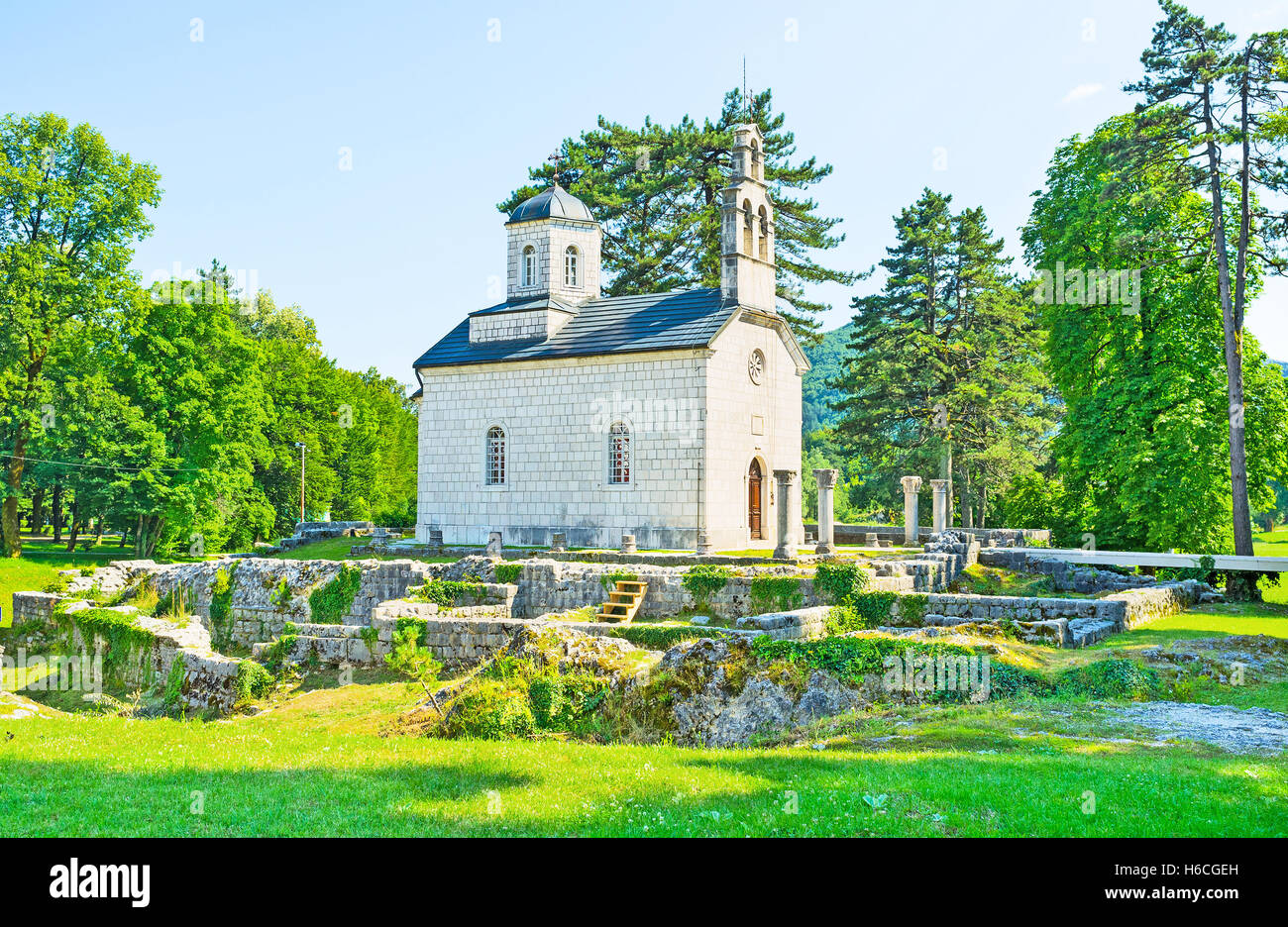 The Court Church, also known as Vlaska Church is the oldes building in