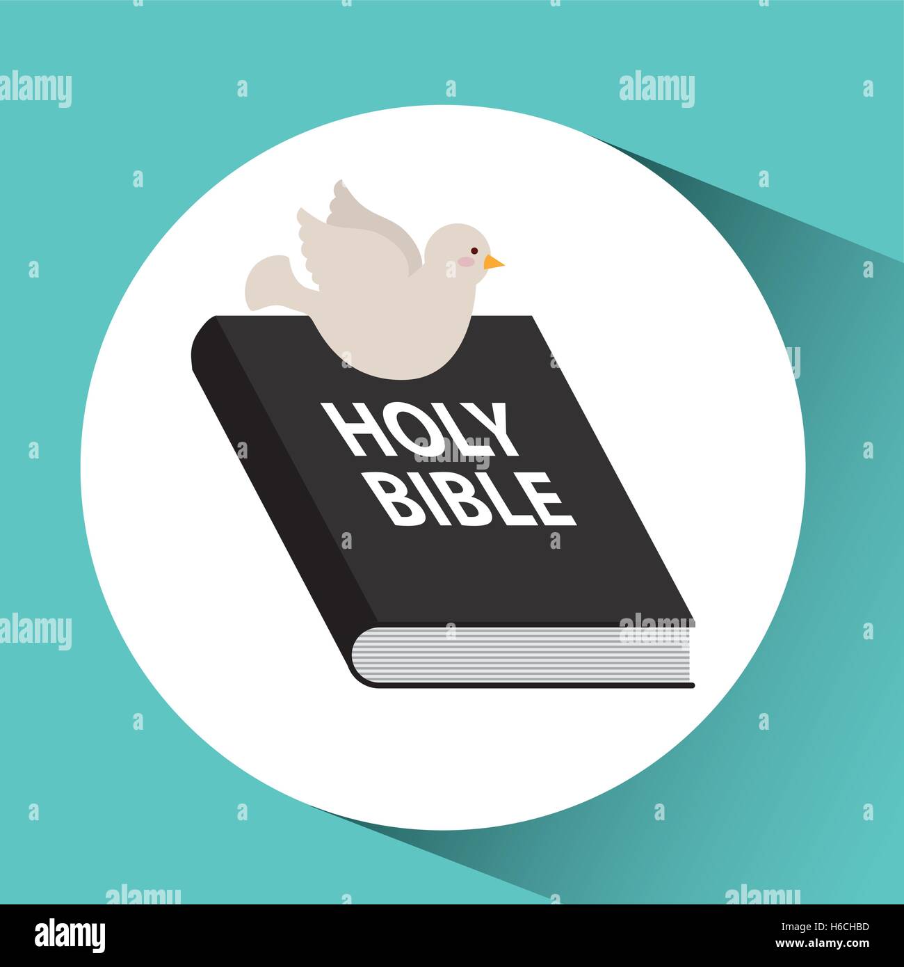 holy bible religious cross with words Stock Vector Image & Art Alamy