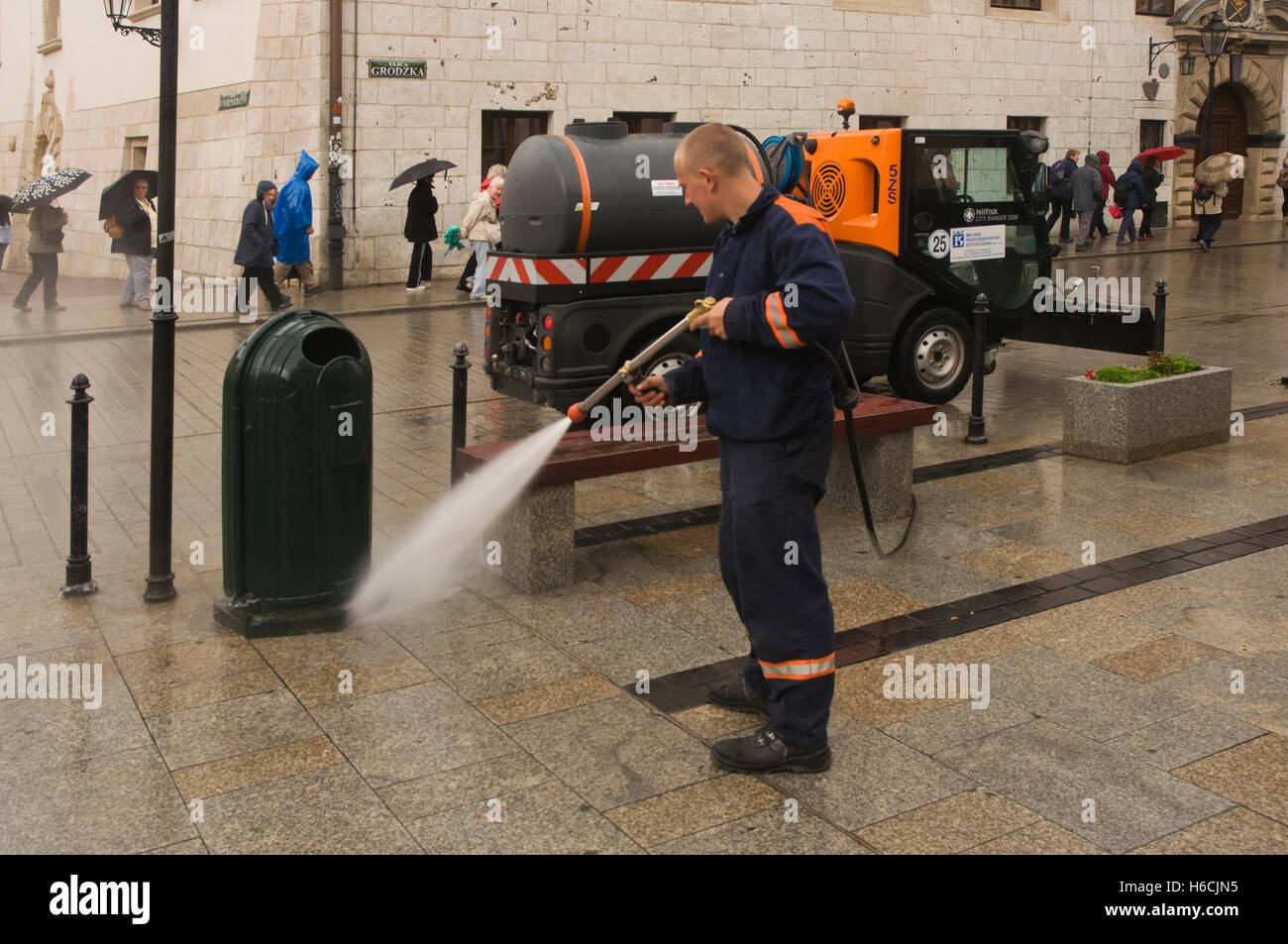 power hose cleaning