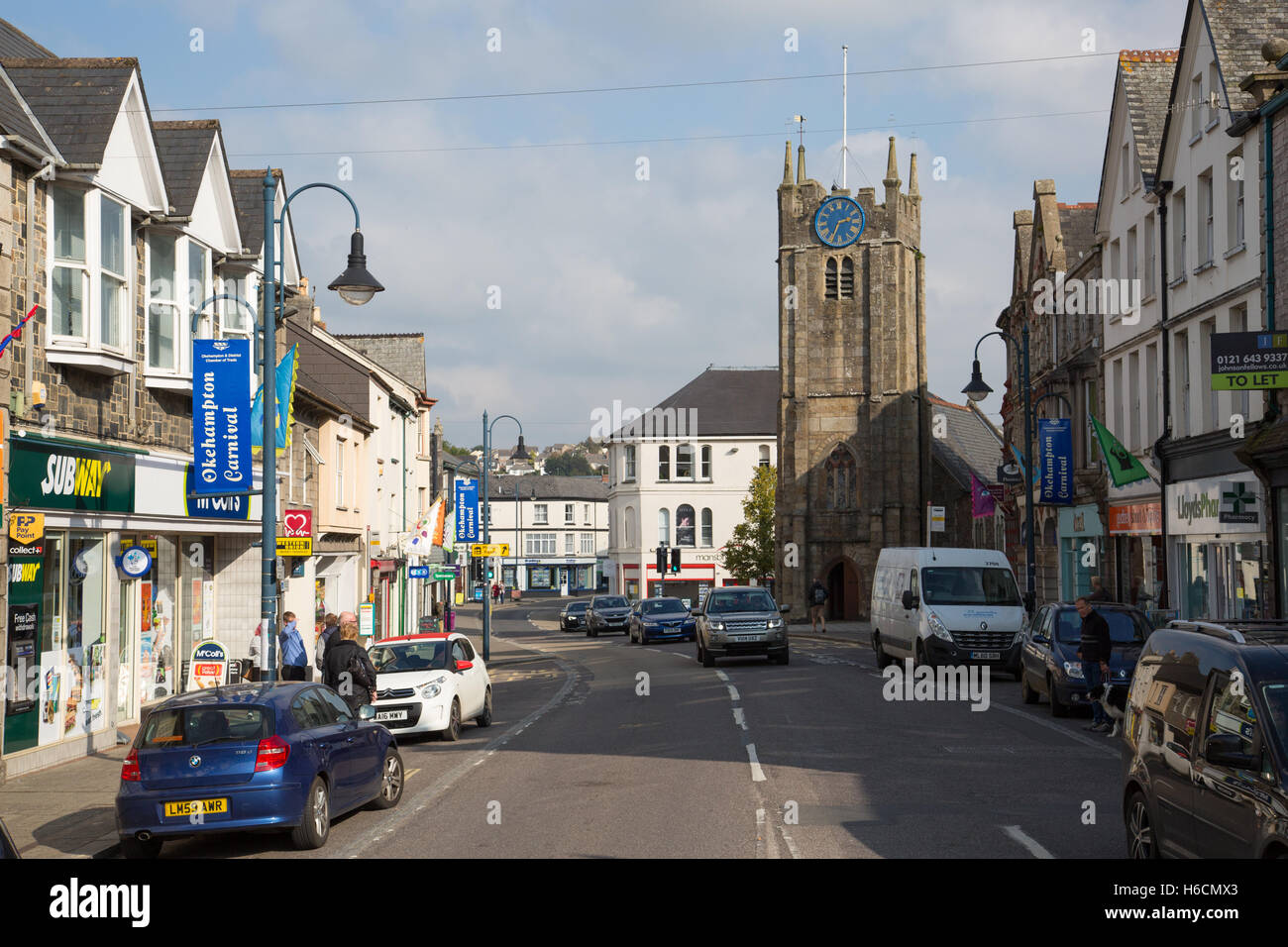 Okehampton town hires stock photography and images Alamy