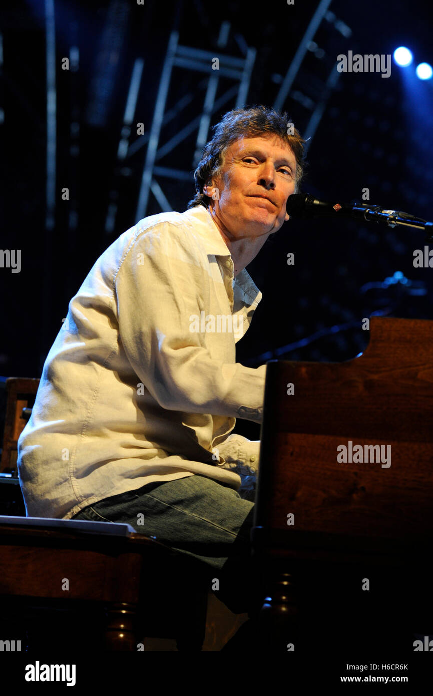 Steve Winwood performing live at Madison Square Garden in New York City