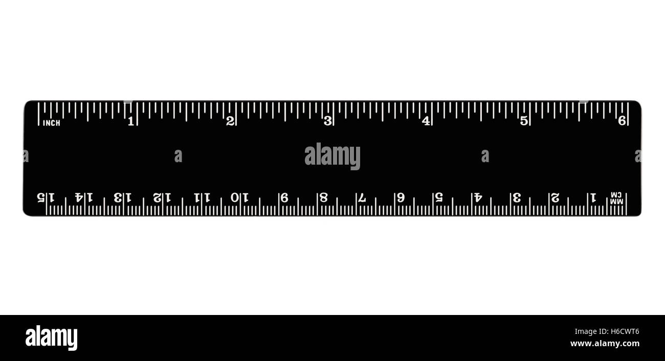 A close up photo of a small ruler Stock Photo - Alamy