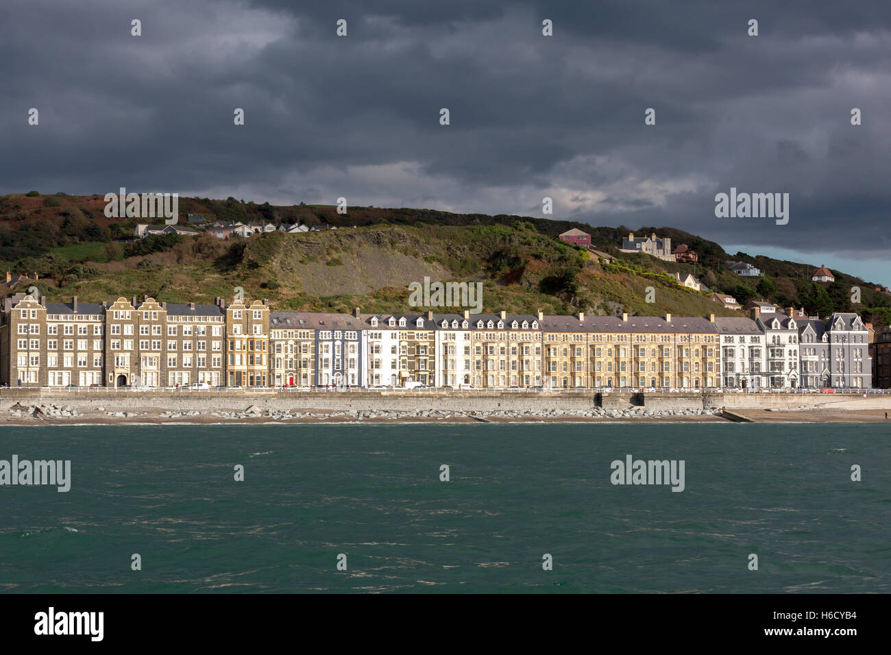 Aberystwyth seafront , beach Stock Photo Alamy