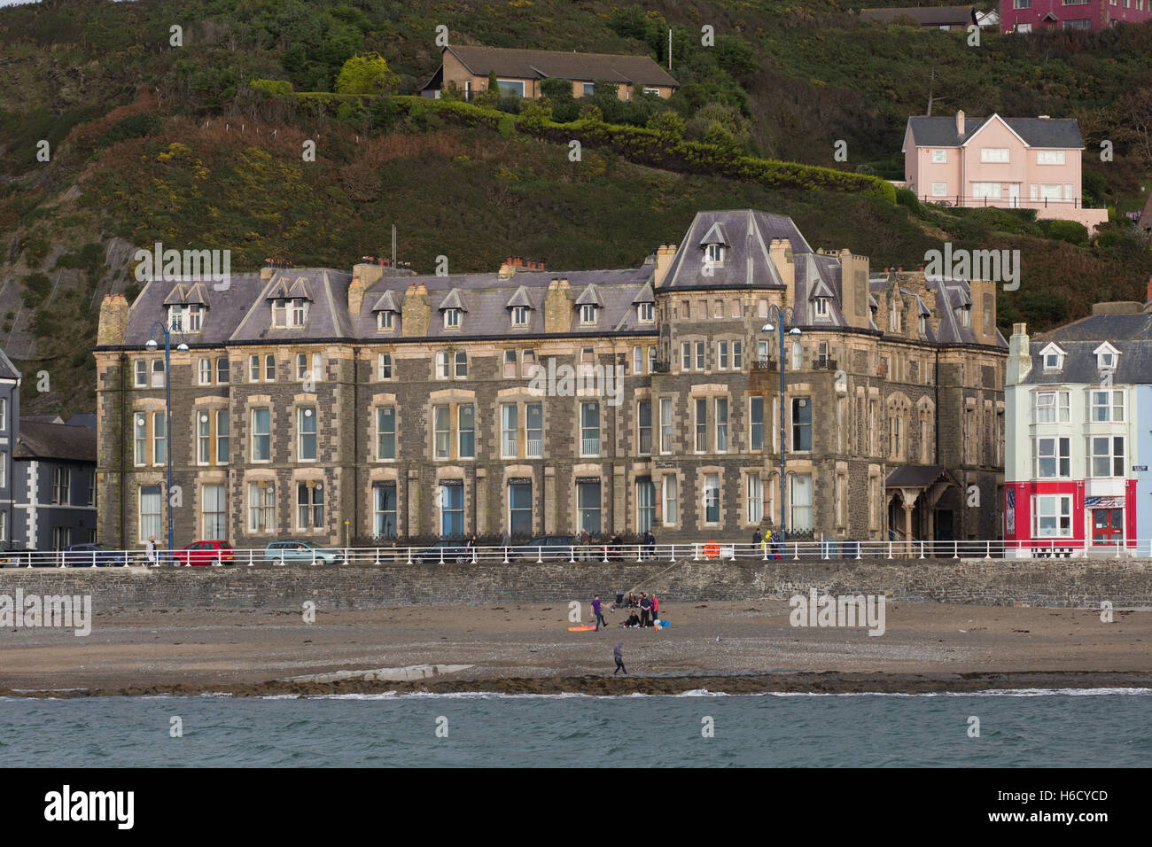 Aberystwyth old police station and courts building Stock Photo Alamy
