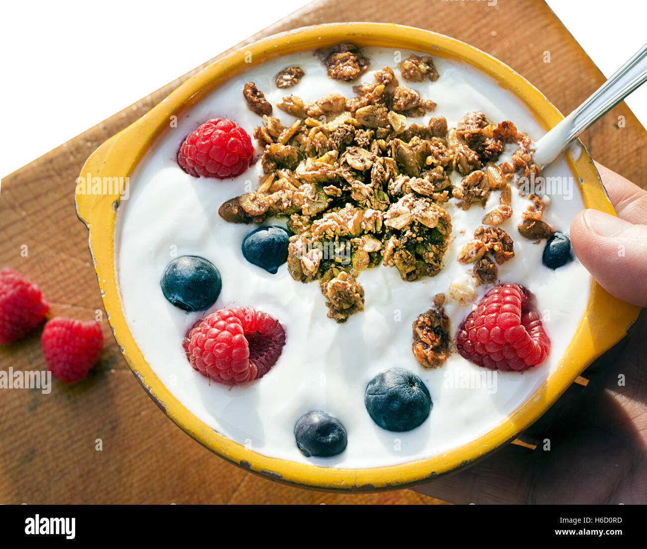 yogurt dish Stock Photo